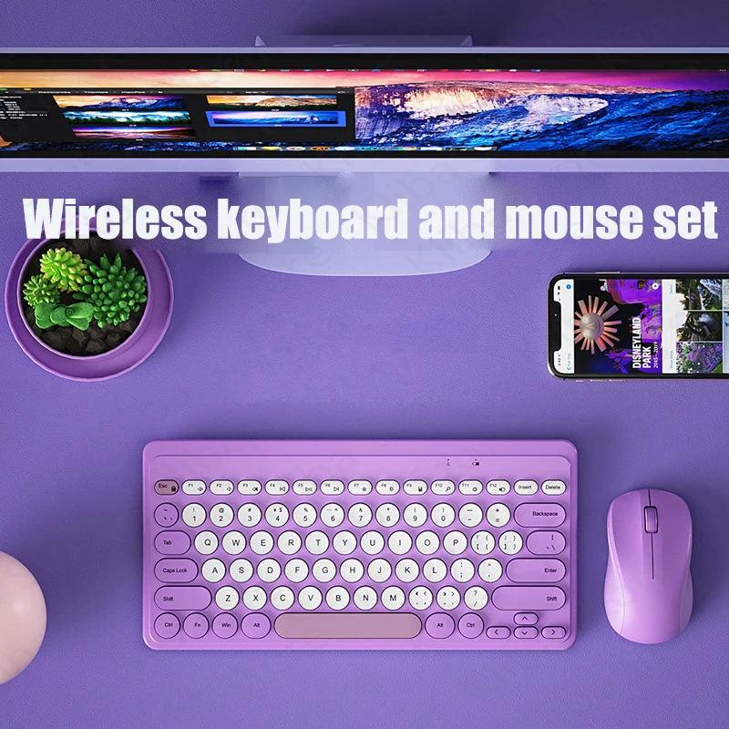 

Tablet Wireless Keyboard For iPad Samsung Xiaomi Huawei Keyboard and Mouse For iOS Android Windows