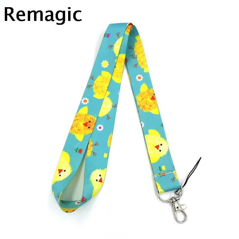 20 шт. шнурок для ключей с желтым куриным утком забавный держатель телефона