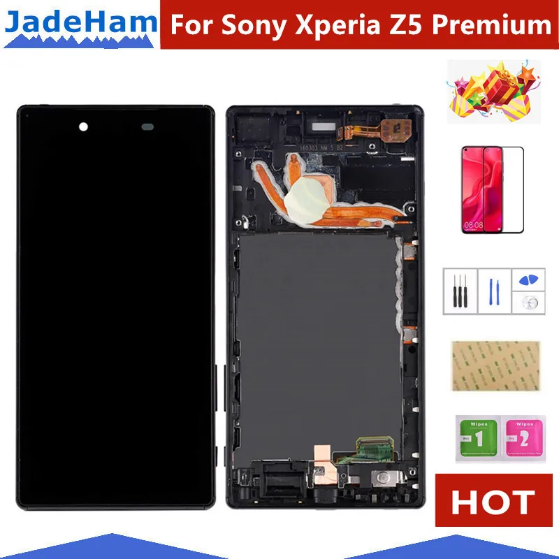 Оригинальный ЖК дисплей 5 дюйма для SONY Xperia Z5 Premium сенсорный экран с цифровым