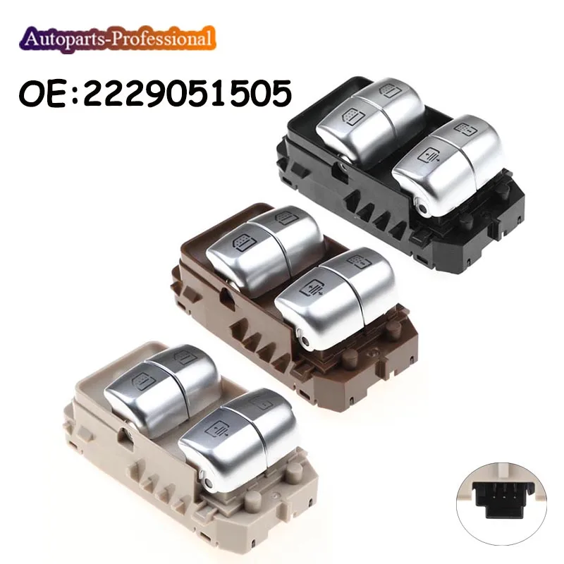 

Power Window Control Switch Regulator Button For Mercedes-Benz W222 S550e S600 S63 2229051505 Car Auto accessorie