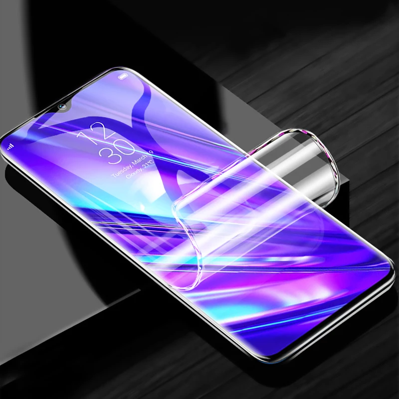 Передняя + задняя полная изогнутая пленка для OPPO Realme 5 Pro X2 XT защита экрана полное