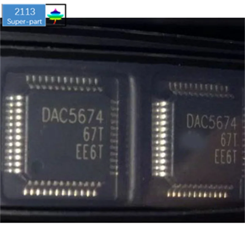 

10 шт./лот DAC5674IPHP DAC5674 QFP-48 100% оригинал аутентичный