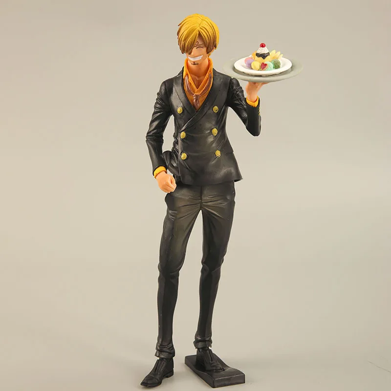Luffy Zoro Sanji Grandis 27 см ПВХ японское аниме OP Коллекционная Фигурка модель подарок для