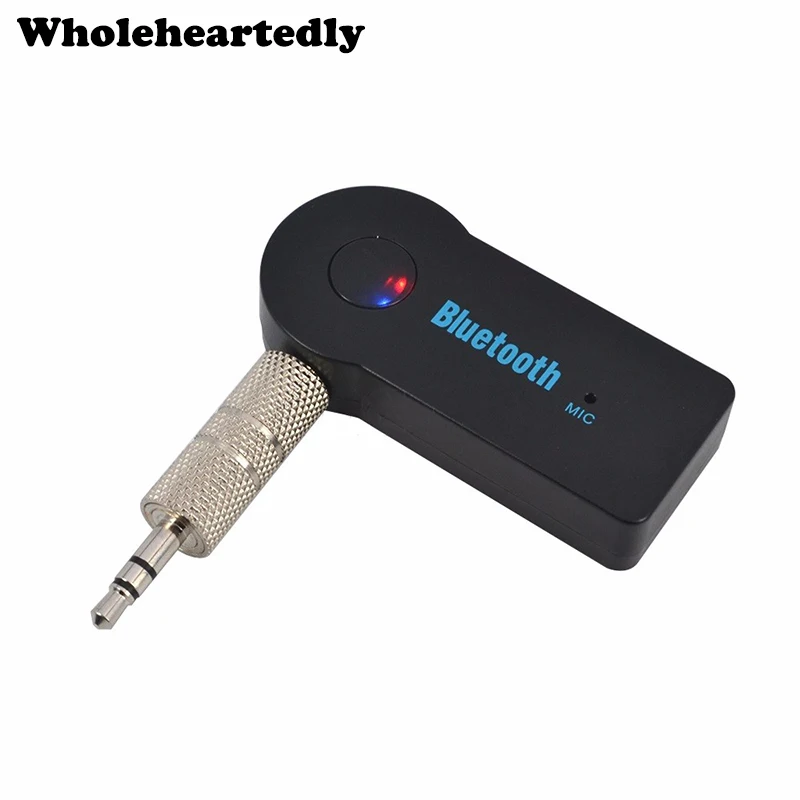

Mini 3.5mm Jack AUX Audio MP3 Stereo Music Bluetooth Receiver Adapter For iPhone Headphone Car Kit Wireless Handsfree Speaker