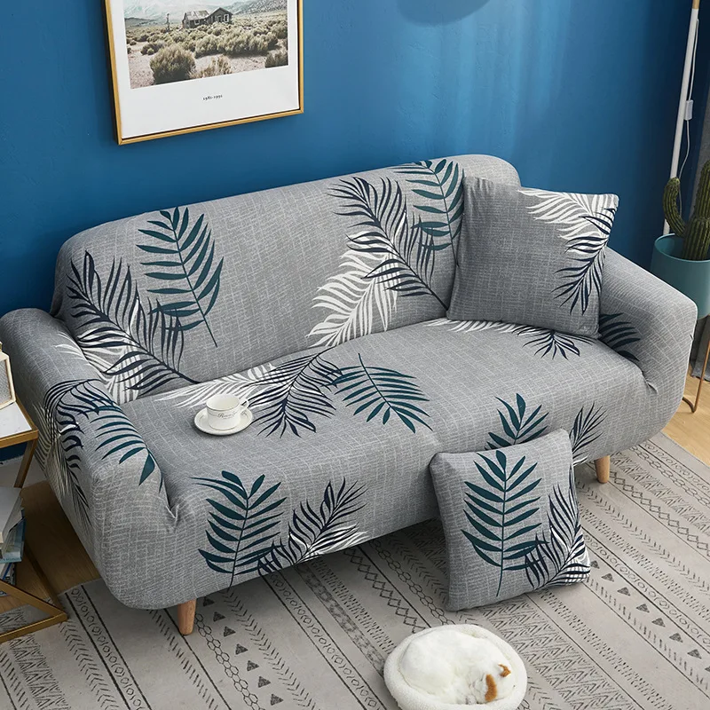 

Stretch Sofa Cover Slipcovers Elastic All-inclusive Couch Case for Different Shape Sofa Loveseat Chair U-Style Sofa Case