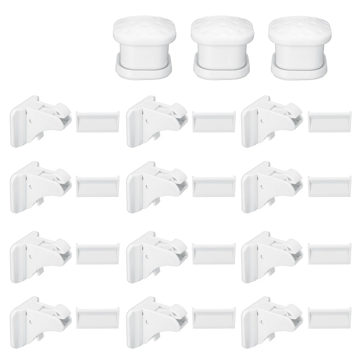 

12+3 set Magnetic Child Lock Children Protection Baby Safety Lock Drawer Latch Cabinet Door Lock Limiter Children Security Locks