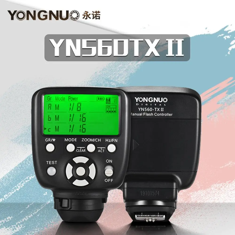 Беспроводной контроллер вспышки Yongnuo YN560-TX N II и Commander для YN-560III YN-560TX YN560TX Speedlite Nikon