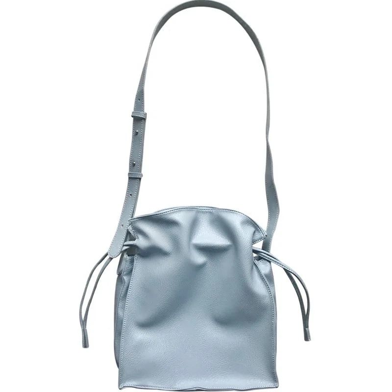

New Solid Color Simple Style Crossbody Bags for Women Shoulder Bag Travel Sac Pu Leather Stylish Female Messenger Bags Ladies