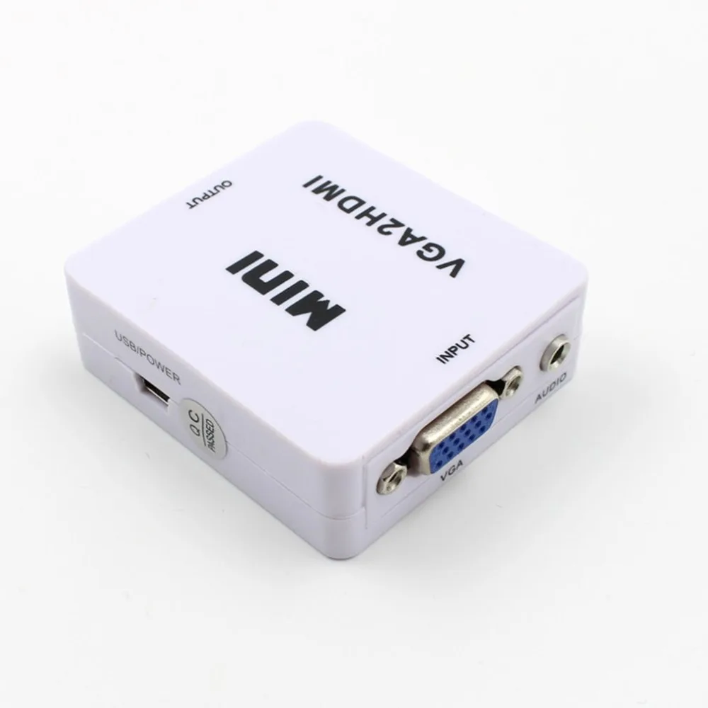 HDMI To VGA With Audio Adapter Cable HD Conversion support HDCP 1.0 / 1.1 1.2 | Электроника