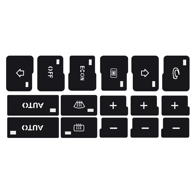 Автомобильный Кондиционер AC Кнопка климат контроля ремонт наклейки для Audi A4 A6 B6 B7