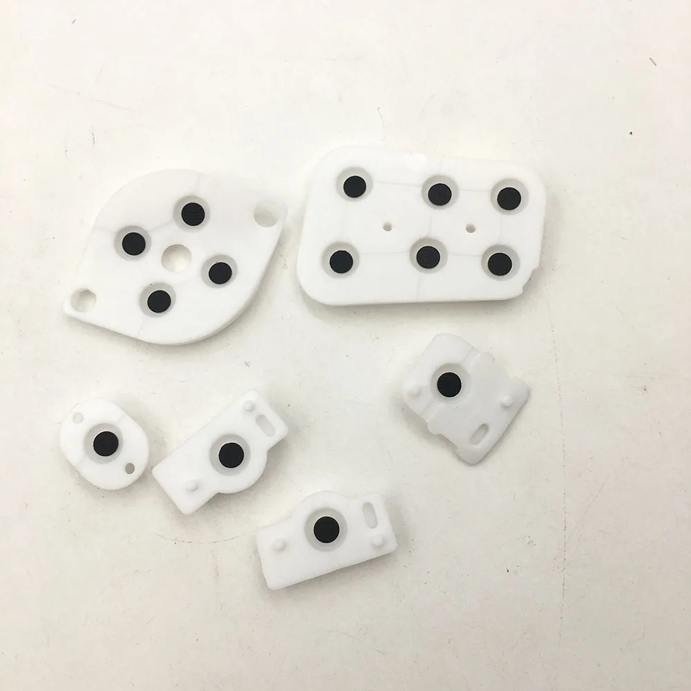 Запасные части для контроллера Nintendo N64 Joy Pad Проводящая Кнопка силиконовая