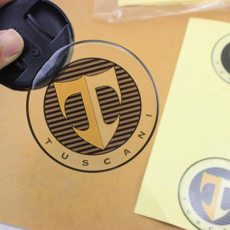 

Popular wholesale full color printing cartoon custom 3d epoxy sticker printing with low price