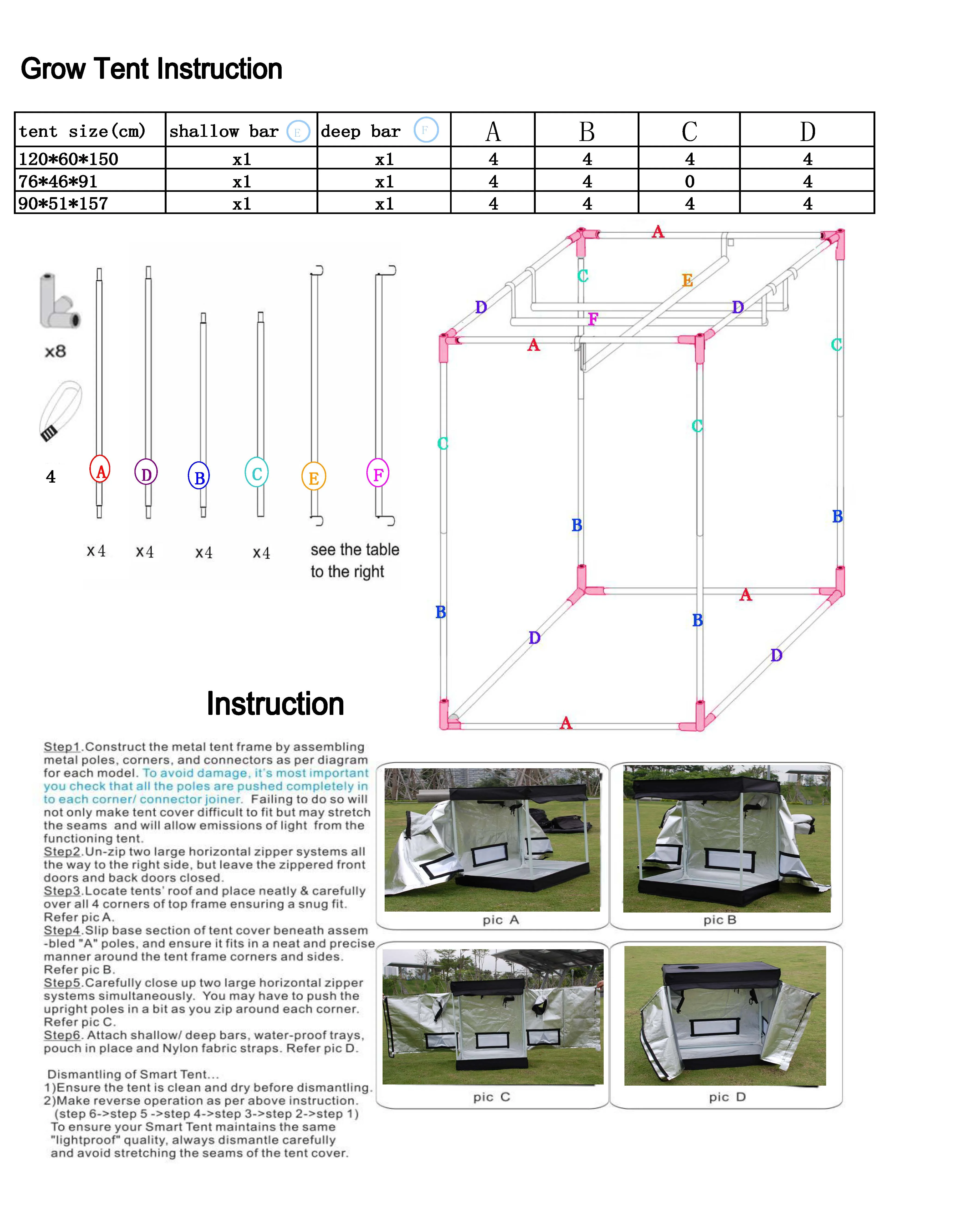 Led Grow Lighting Крытая гидропоника, шатер для выращивания, Гроу-рум для коробка для выращивания растений, светоотражающий майлар нетоксичный садовый Теплицы 60/80/100
