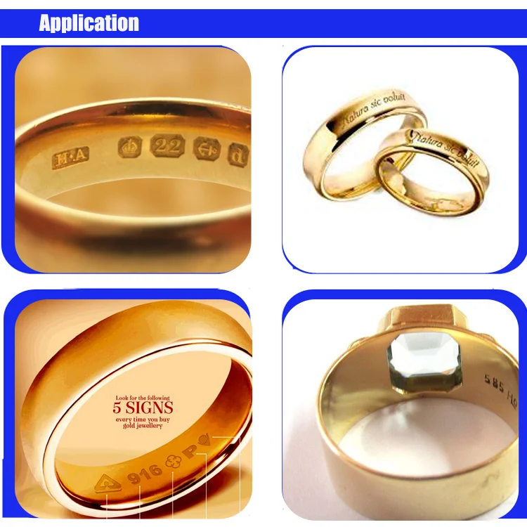 

Enclosed Safety Cabinet Fiber Laser Marking Machine for Jewelry Good Look