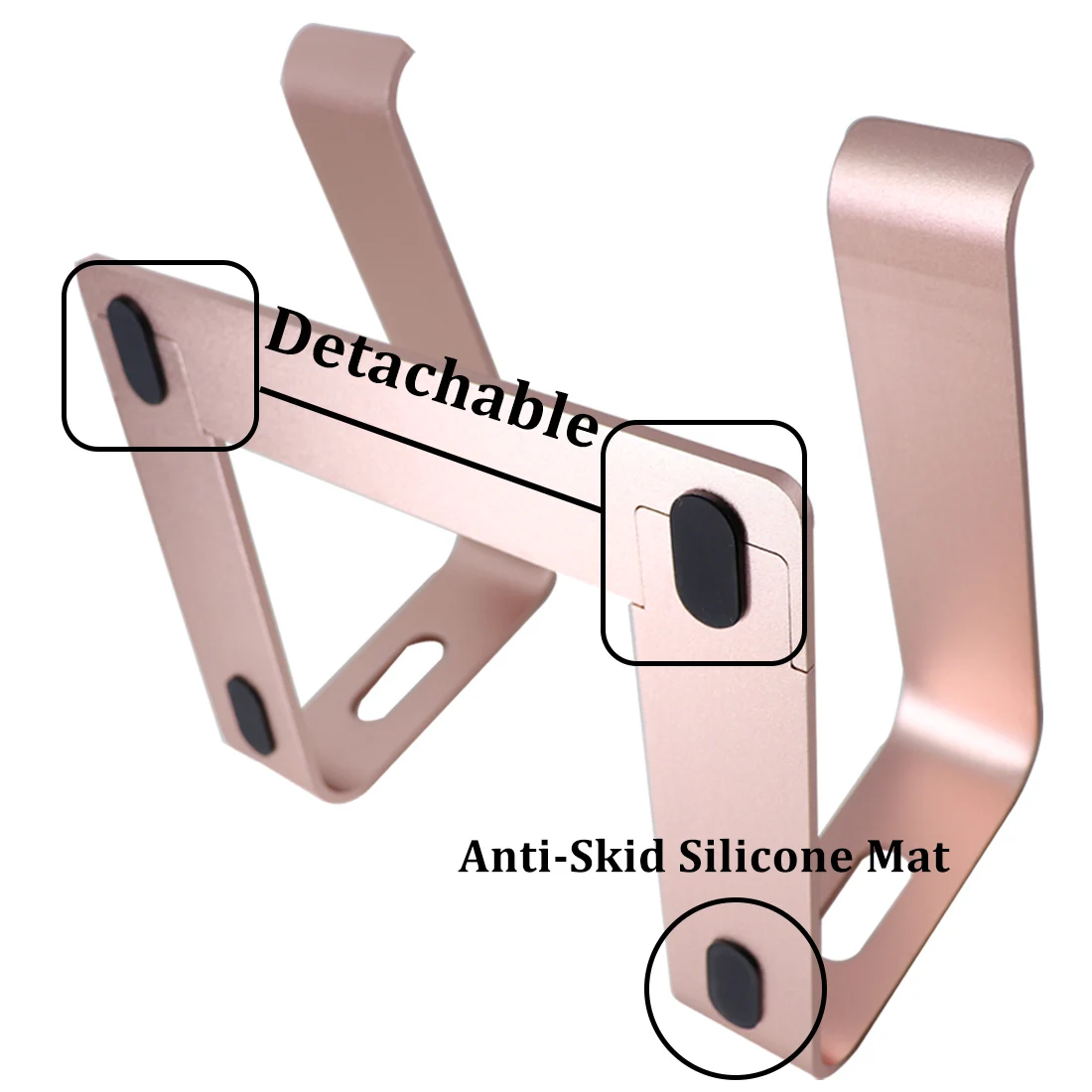 Подставка для ноутбука Портативная Алюминиевая компьютера держатель MacBook Pro Air