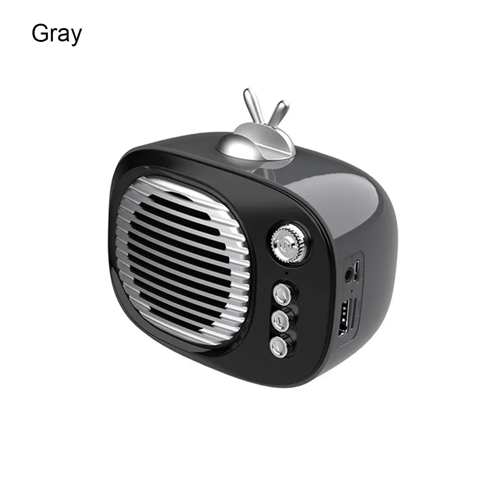 X7 Bluetooth динамик Портативный ретро мини аудио плеер Поддержка TF карты FM AUX для дня рождения Рождество бойфренд с держателем телефона