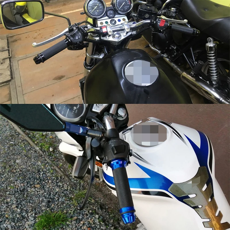 NS Modify 22 мм 7/8 &quotрукоятка мотоцикла с ЧПУ Ручка для гонок универсальная Kawasaki Honda