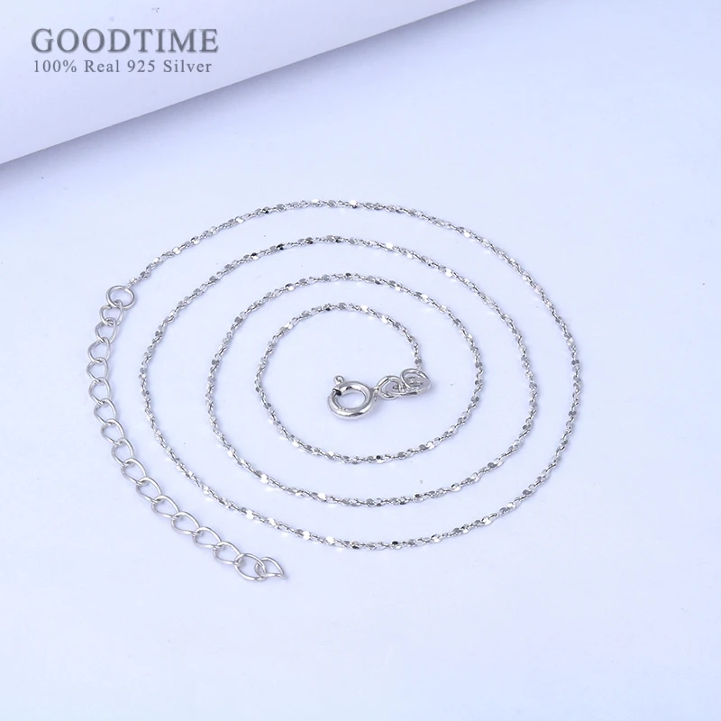 Женская цепочка из серебра 925 пробы с подвеской в виде звезды | Украшения и