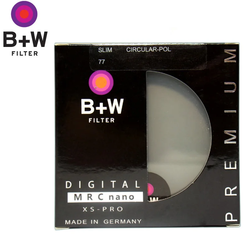 

B+W XS-PRO MRC Nano CPL Polarized Filter 49mm 52mm 55mm 58mm 62mm 67mm 72mm 77mm 82mm For Camera Lens