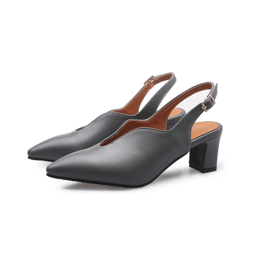 Женские туфли на платформе QUTAA черные лодочки из искусственной кожи высоком