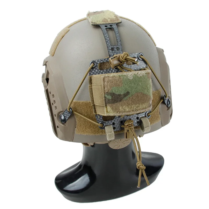 TMC Tactical T-Type Battery Box Storage Bag Helmet Adhesive Bag MC Imported Composite Material TMC3505