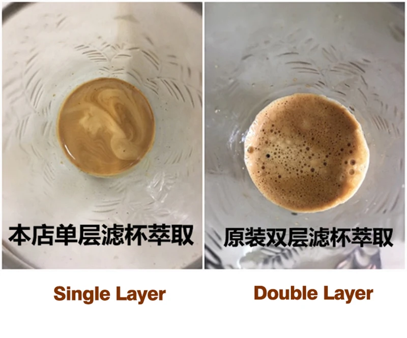 Кофейная корзина 51 мм с фильтром одним/двумя слоями для кофемашины Delonghi