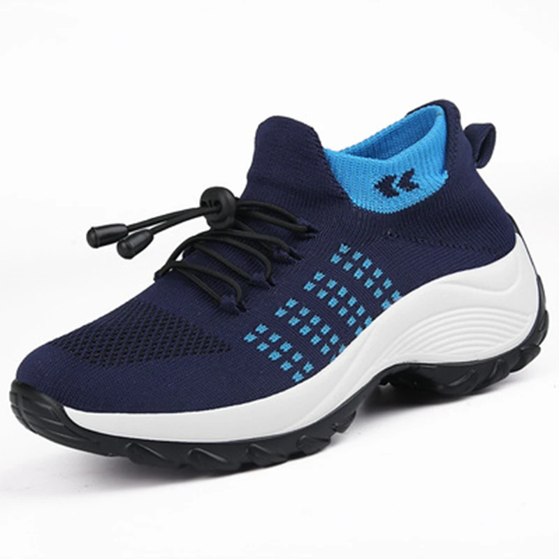 

2021 autumn new simple fashion trend women's shoes sports shoes casual shoes breathable non-slip thick bottom durable