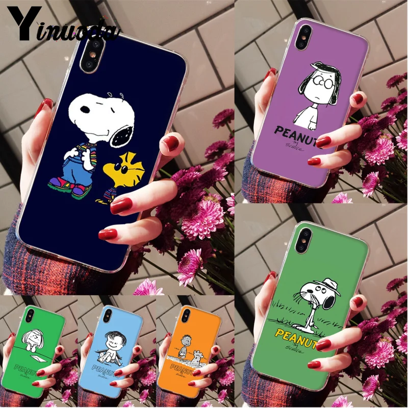 Yinuoda арахис Diy Роскошный Высокий протектор на конце телефона чехол для iPhone 8 7 6 6S Plus