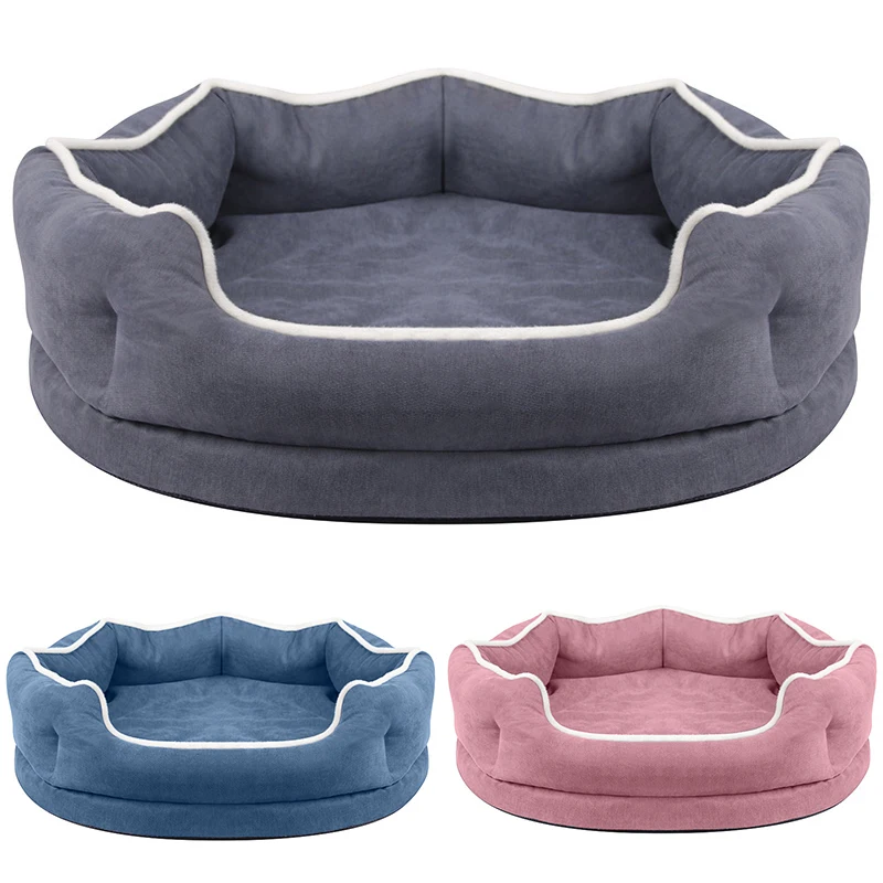 Кровать для домашних животных собак домик кошек моющиеся кровати товары щенков