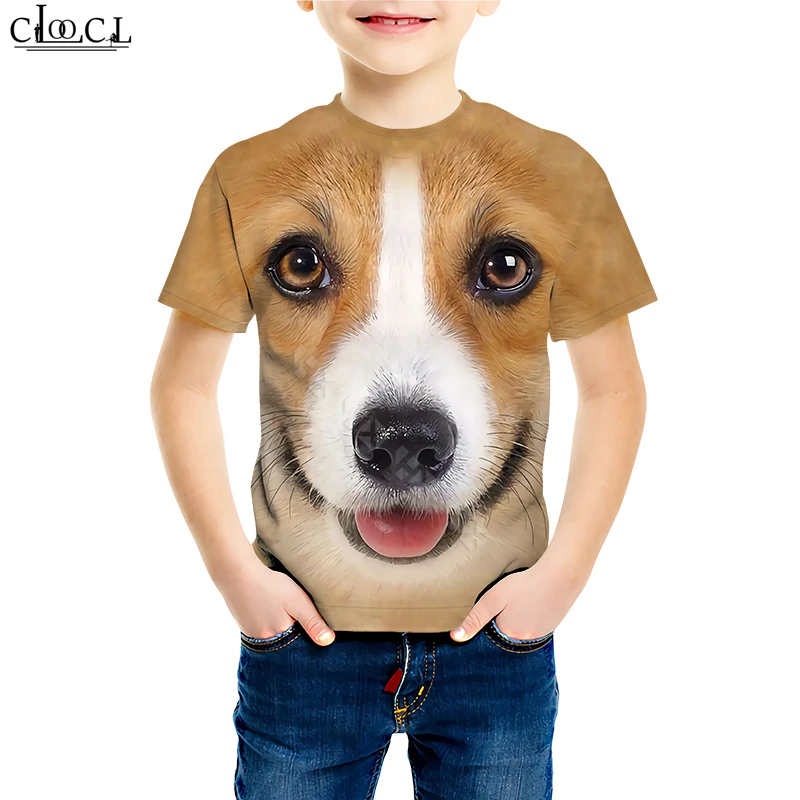 Футболка с изображением собаки хаски Повседневная футболка 3D рисунком животных