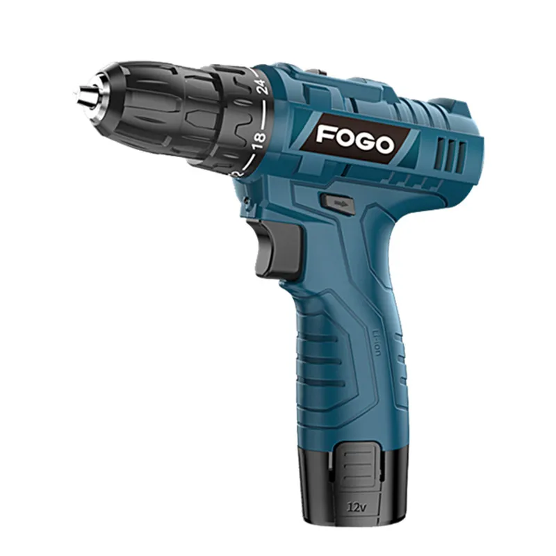 12 В Электрическая дрель Аккумуляторный шуруповерт электрический 18650 батарея