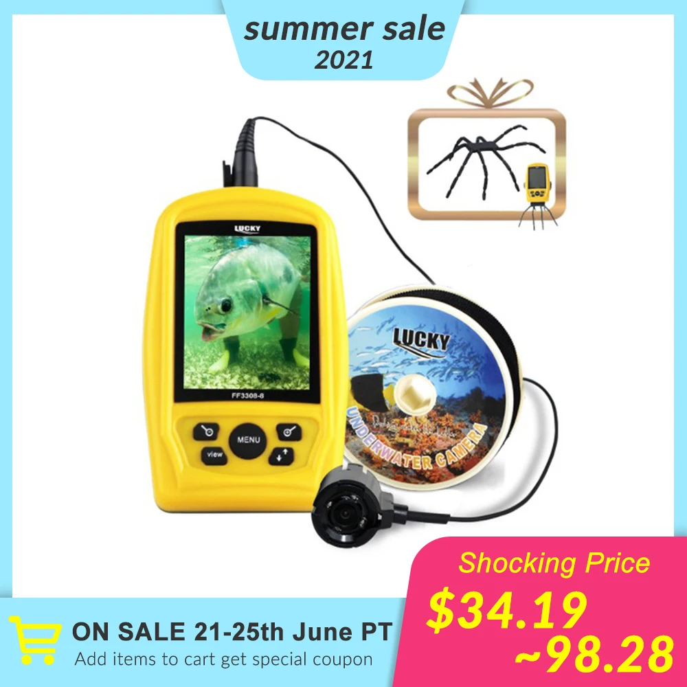 Эхолот для подледной рыбалки lucky портативный эхолот подводной и зимней с ручным