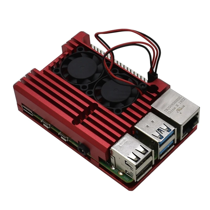Для Raspberry Pi 4 Модель B 2G RAM DIY Kit Поддержка Wi Fi Bluetooth с алюминиевым CNC сплавом защитный