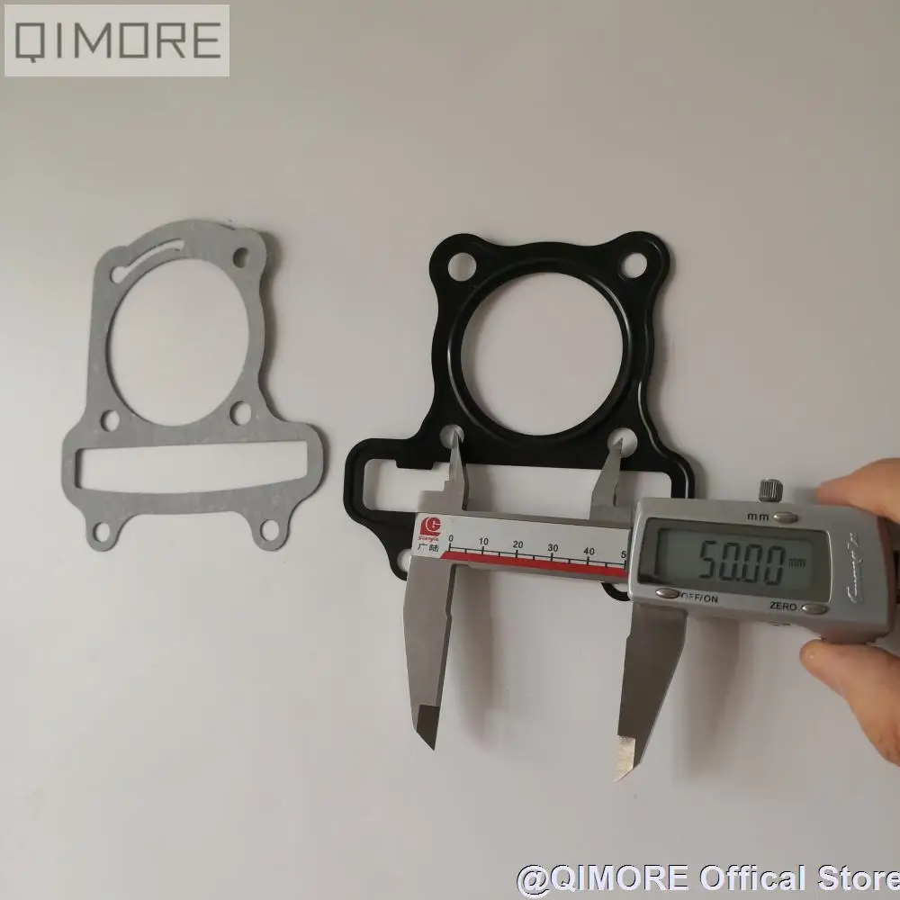 Прокладка головки 47 мм и прокладка основания для 4 тактного скутера 80 куб. См