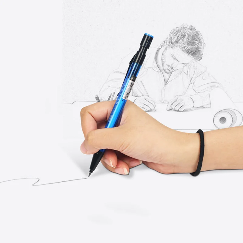 Новинка прозрачный механический карандаш 2 0 мм высококачественный