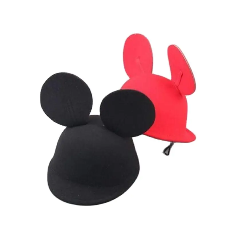 Шапка с большими ушками женская головной убор для родителей и детей милыми