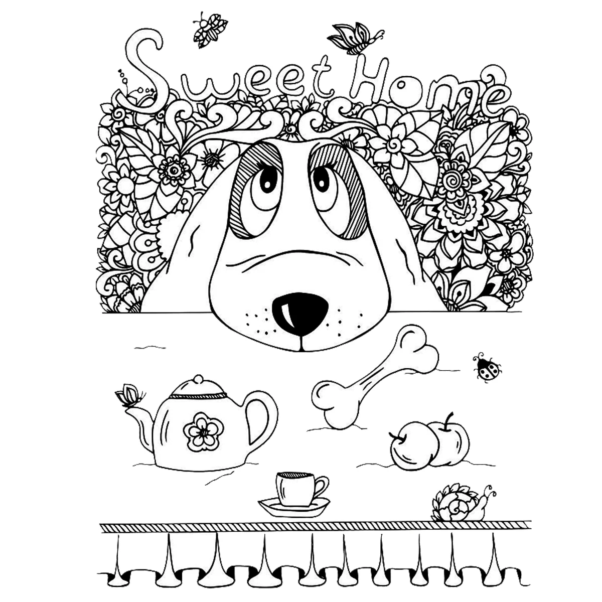 

DABOXIBO Cute Dog / Teapot / Teacup Clear Stamps Mold For DIY Scrapbooking Cards Making Decorate Crafts 2021 NEW Arrival