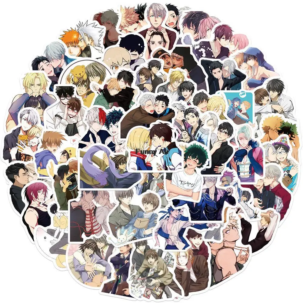 

50 шт. BL Yaoi DIY граффити наклейка водяная чашка ноутбук СКЕЙТБОРД гитара детский подарок игрушка украшение Водонепроницаемая наклейка