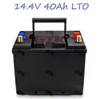 Автомобильный литий-титанатный аккумулятор 6S 14,4 В 40 Ач BMS встроенный lto для двигателя-стартера низкотемпературный источник питания инвертор + зарядное устройство 10 А