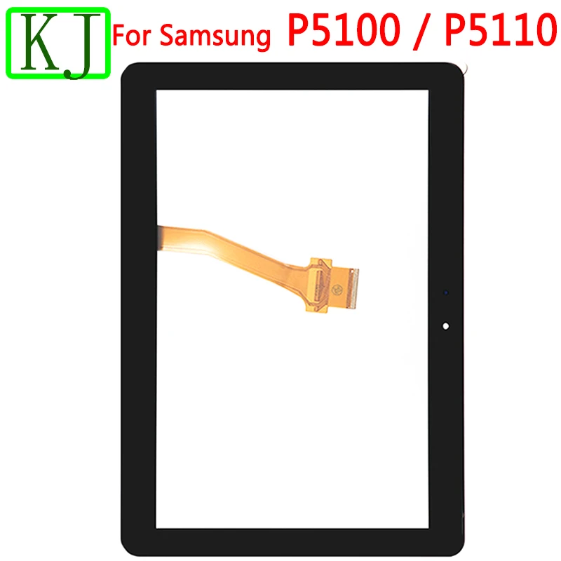 Для samsung Galaxy Tab 2 10,1 GT-P5100 P5110 N8000 сенсорная стеклянная дигитайзер панель Черный Белый P5100 сенсорный экран