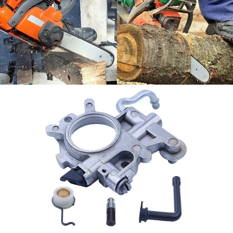

Oiler Oil Pump for 044 MS440 Chainsaw Worm Gear Spring Pickup Line Filter Plug Complete Repair Kit 1128 640 3205