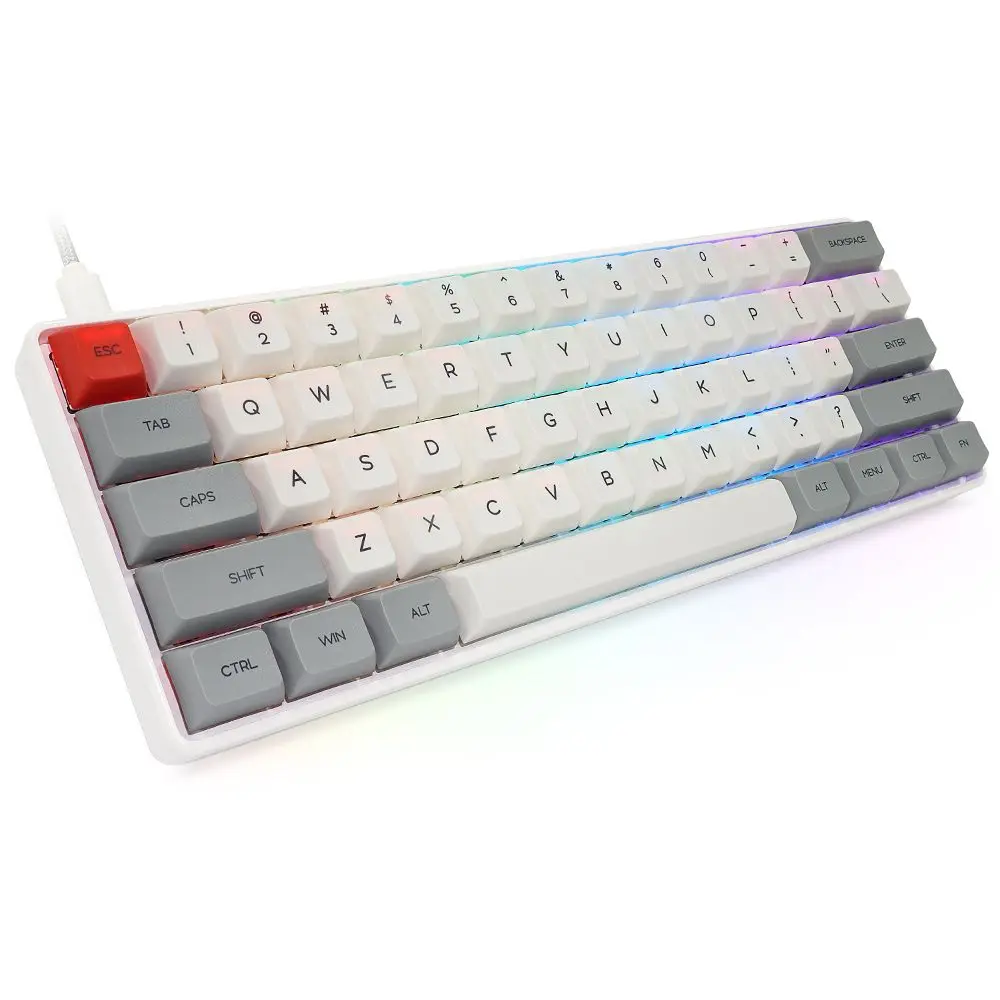 Переключатель Geek SK61 Gateron по индивидуальному заказу 60% 61 клавиши Проводная