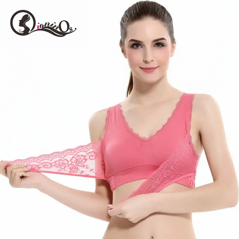 Женские бюстгальтеры пуш-ап Удобные однотонные с пряжками без косточек