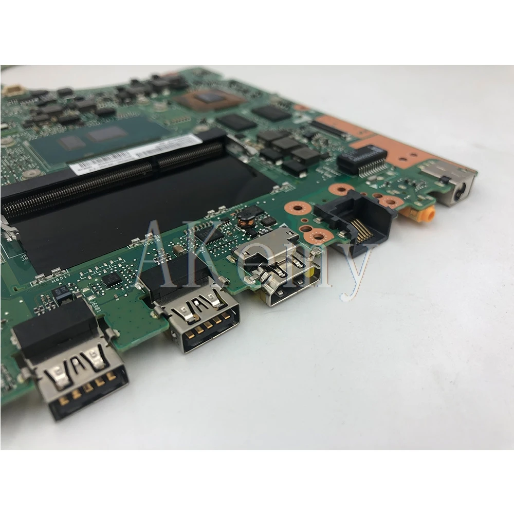 

Akemy Q552UB Laptop motherboard For Asus Q552UB Q552U original motherboard I7-6500U 4GB-RAM 100% Tested OK