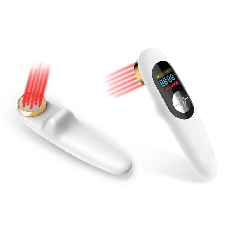 Dual-wavelength 650nm 808nm Cold Laser Pain Relief Therapy Device Portable LLLT Medical Instrument