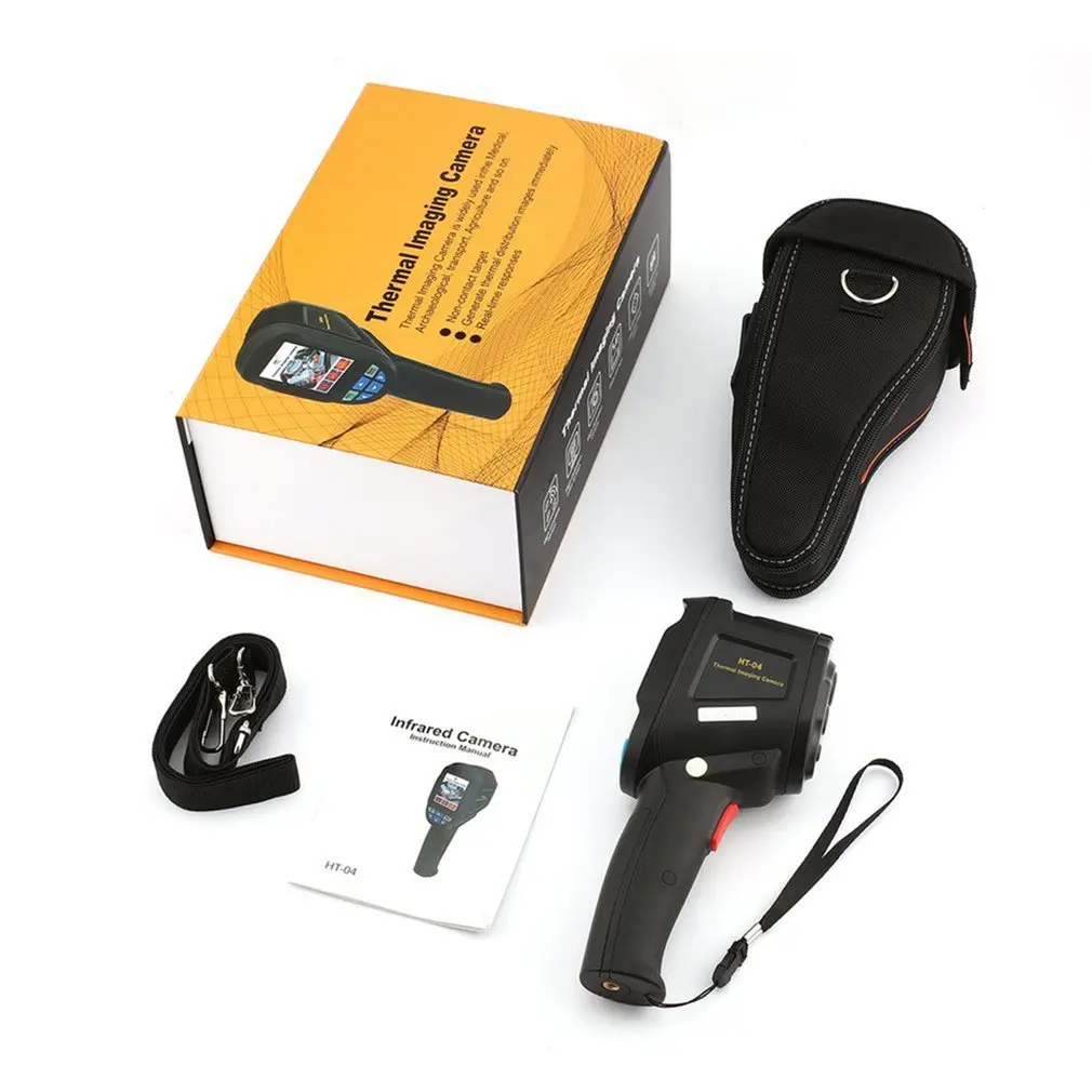 ИК цифровая тепловизор камера 2 4 дюймов ручной инфракрасный термометр 220x160