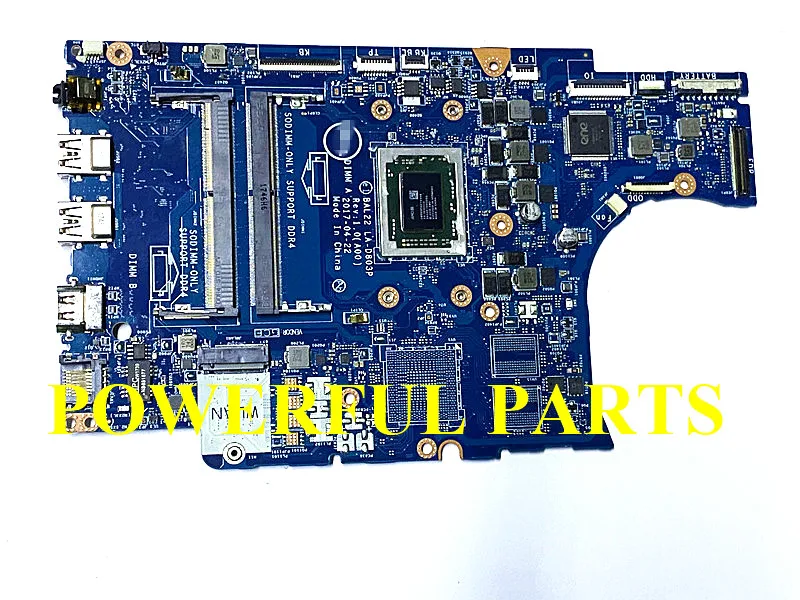 

Материнская плата AMD для ноутбука Dell Inspiron 15 5565, встроенный процессор 0091H1 BAL22, версия 1,0 (A00), полностью протестирована, бесплатная доставка