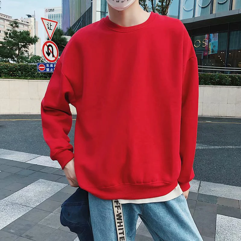 2020 одноцветные толстовки Мужская одежда с длинным рукавом мужские женские