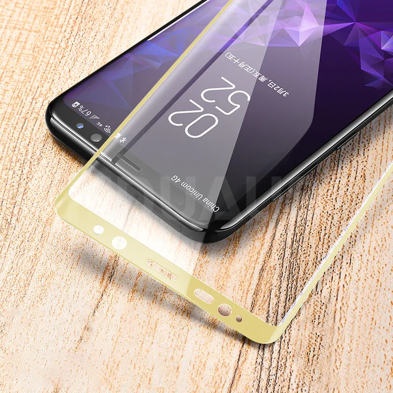 30D изогнутое закаленное стекло для samsung Galaxy S10 S9 S8 Plus 5G S10e протектор экрана для samsung Note 9 A6 A8 стеклянная пленка