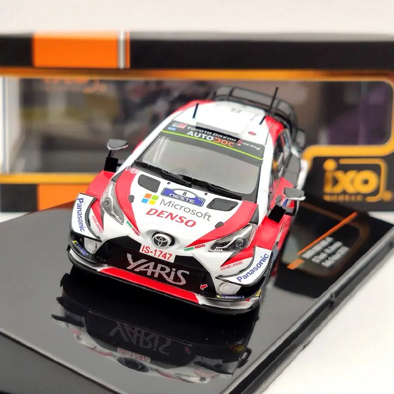 IXO 1:43 для T ~ OTA YARIS WRC #8 Rally Finland 2019 RAM723 модели литья под давлением игрушки коллекции